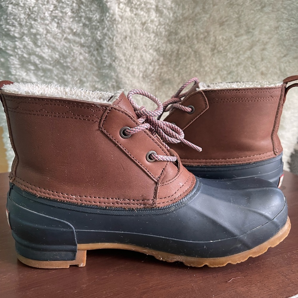 😍SOLD😍Hunter Winter Boots with Shearling